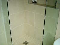 walk-in shower